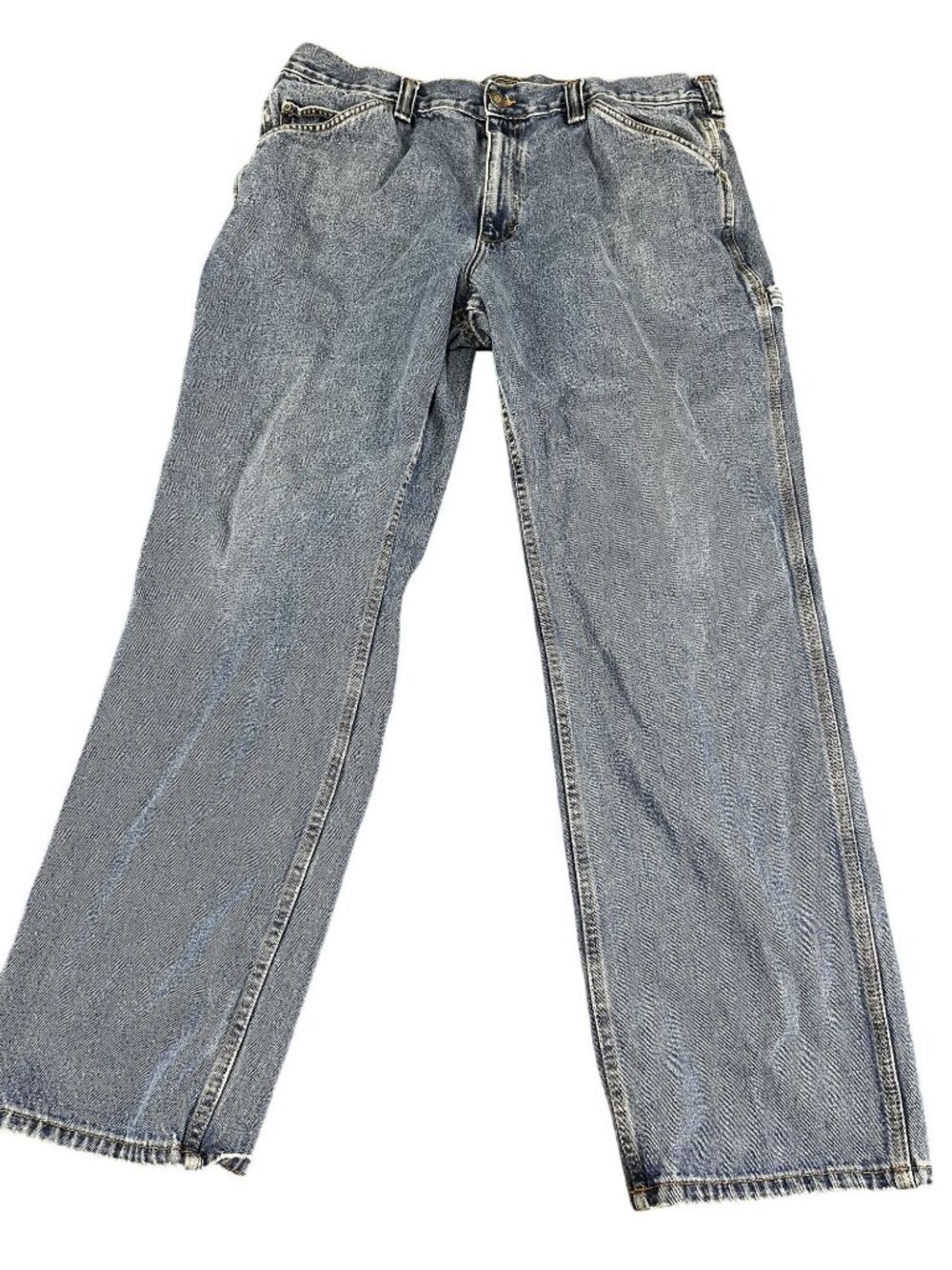 C.E. Schmidt Workwear Mens Blue Jeans Straight Fit 42x34